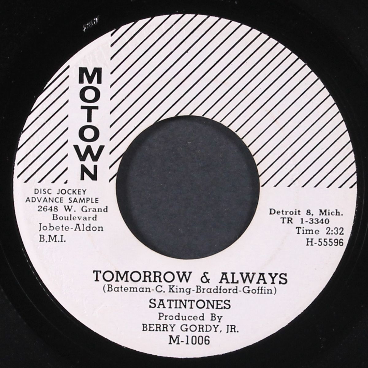 tomorrow & always / a love that can never be by SATINTONES