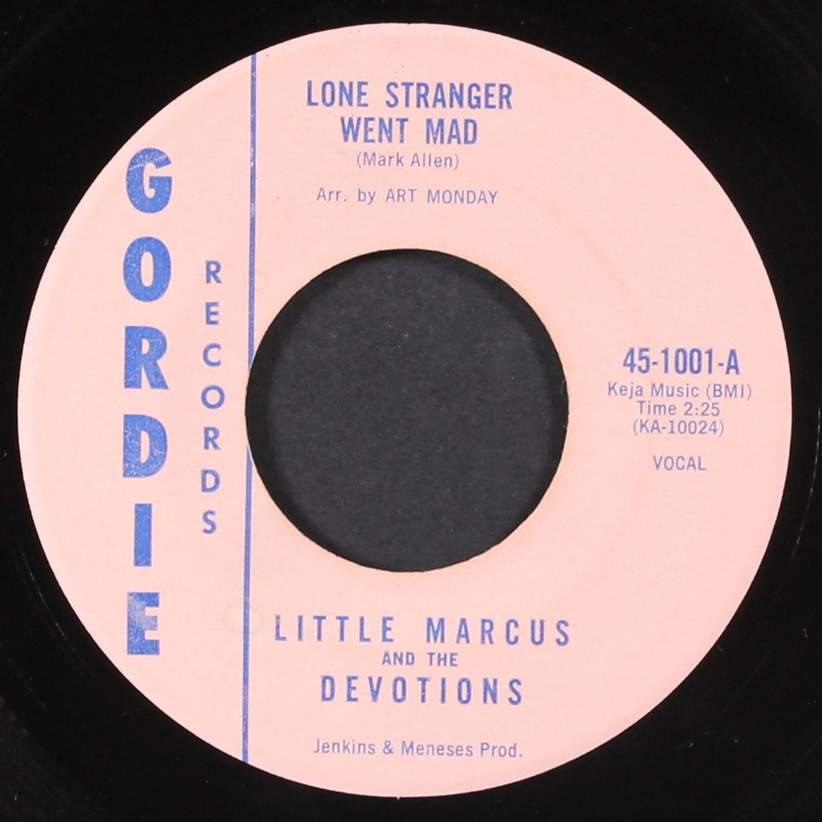 i'll always remember / lone stranger went mad by LITTLE MARCUS & DEVOTIONS