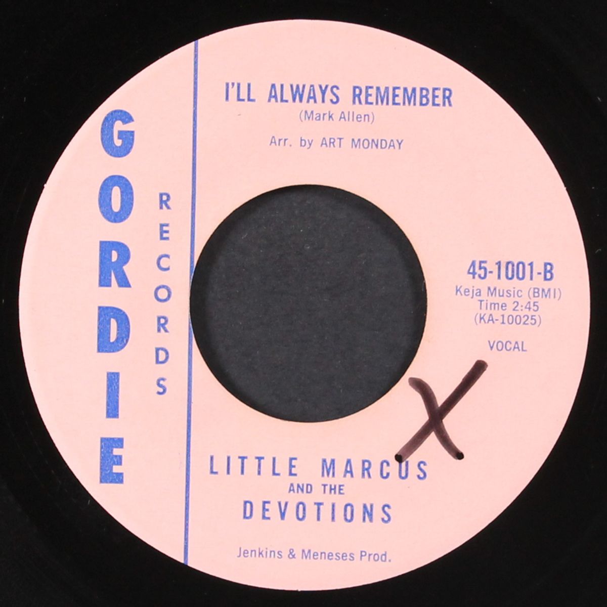 i'll always remember / lone stranger went mad by LITTLE MARCUS & DEVOTIONS