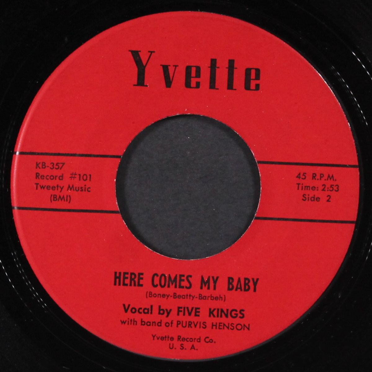 here comes my baby / tina by FIVE KINGS