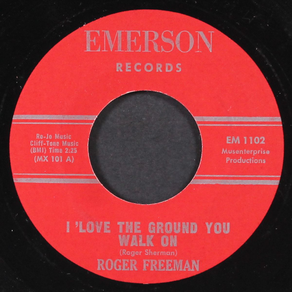 i love the ground you walk on by ROGER FREEMAN