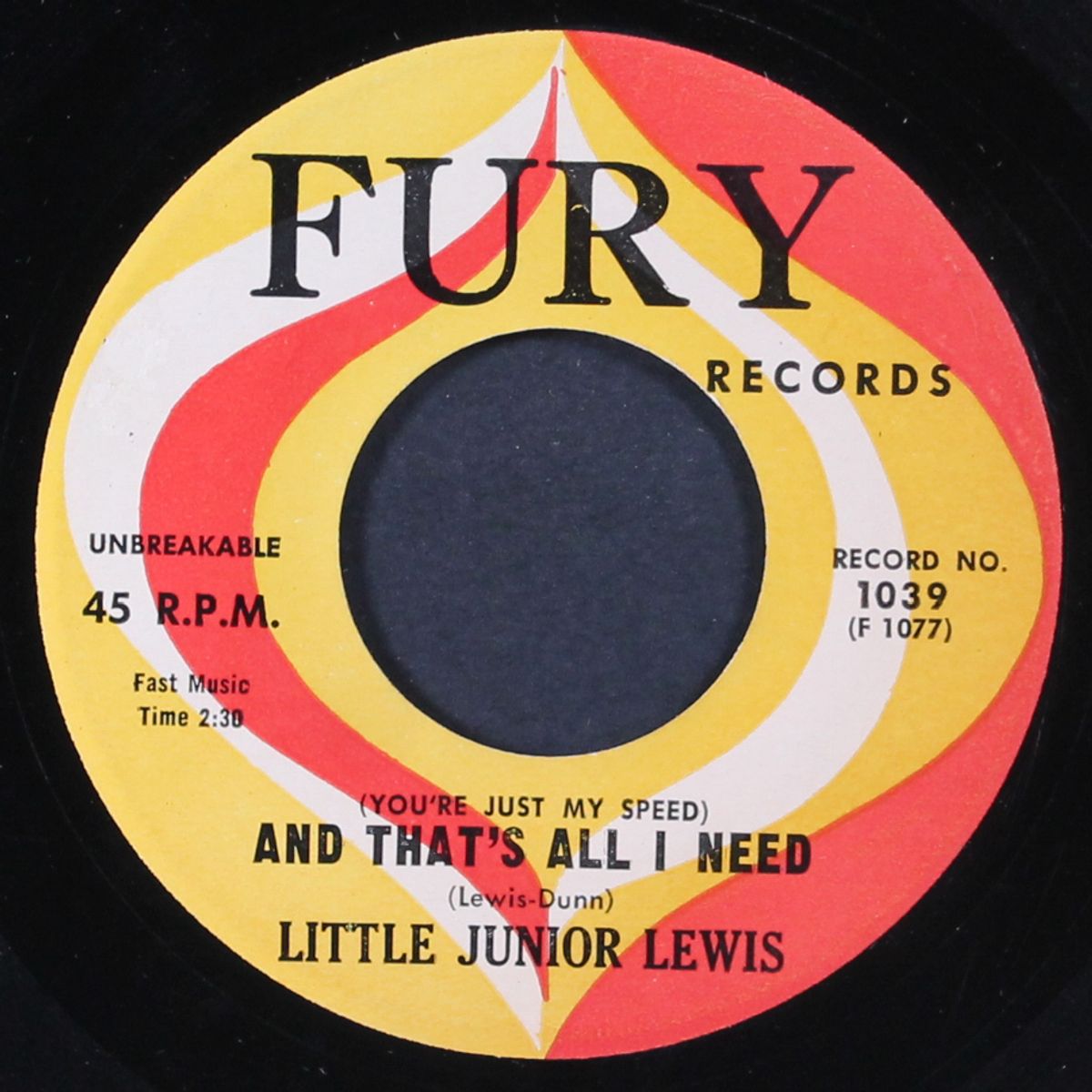 and that's all i need / come on back where you belong by LITTLE JUNIOR LEWIS