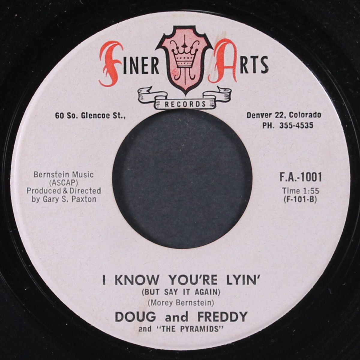 take a chance on love / i know you're lyin' by DOUG AND FREDDY & PYRAMIDS