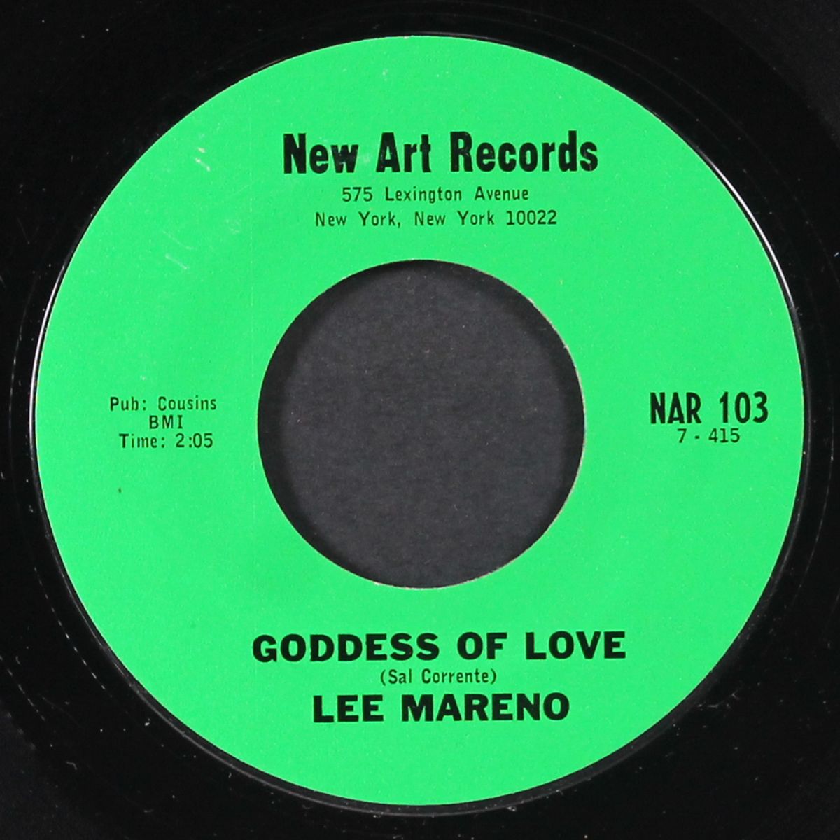 goddess of love / he's gone by LEE MARENO & GROUP