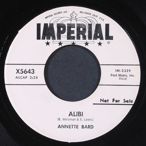 ANNETTE BARD