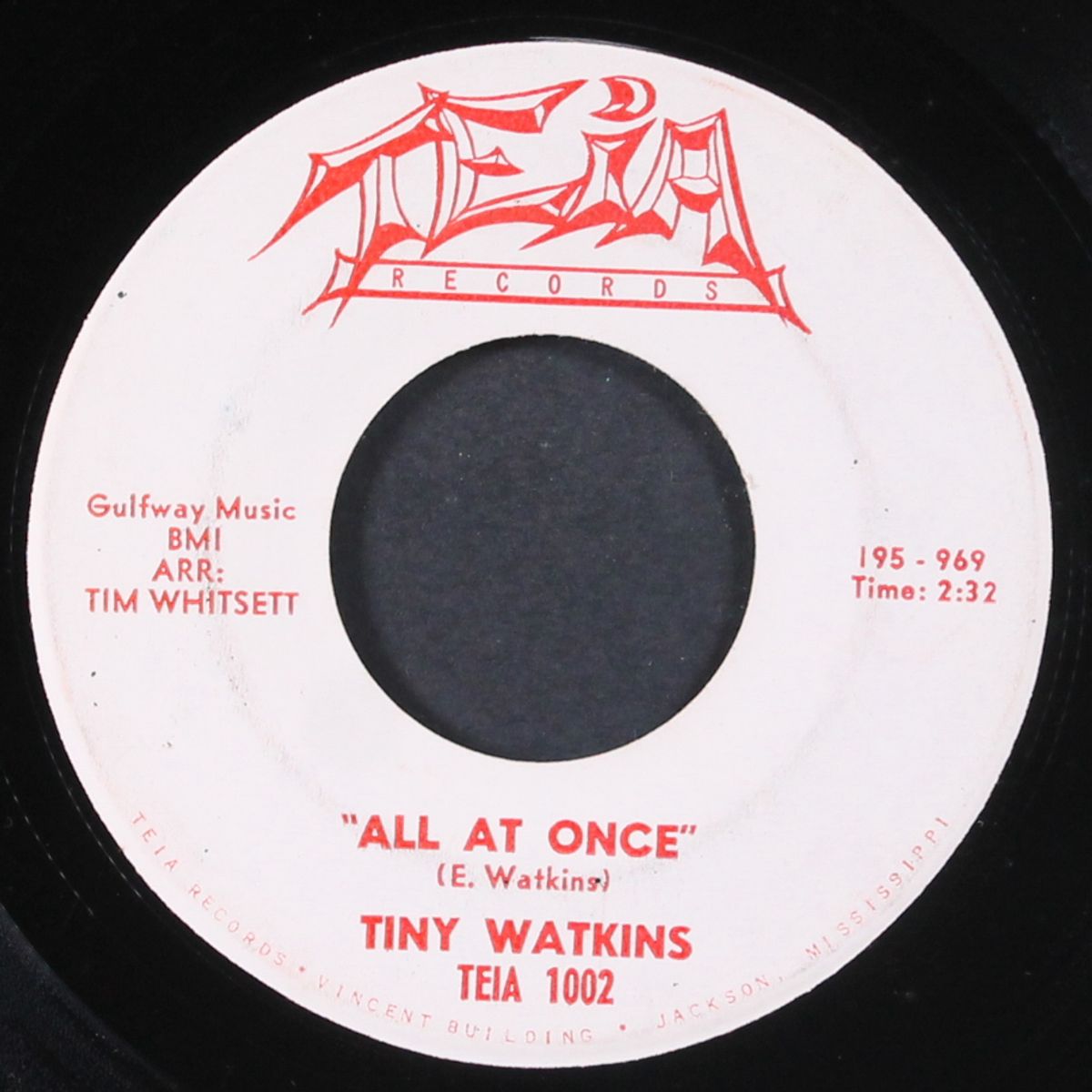 torturing lover / all at once by TINY WATKINS