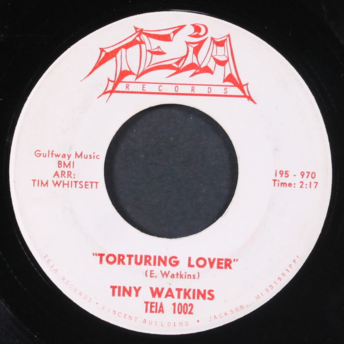 torturing lover / all at once by TINY WATKINS