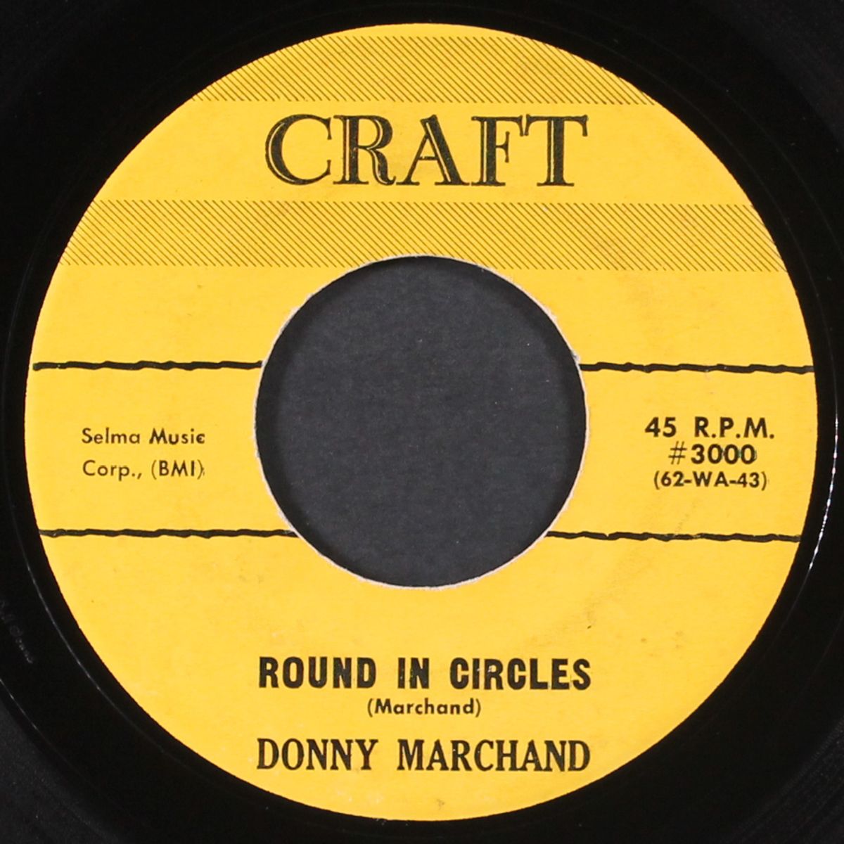 along came suzy / round in circles by DONNY MARCHAND