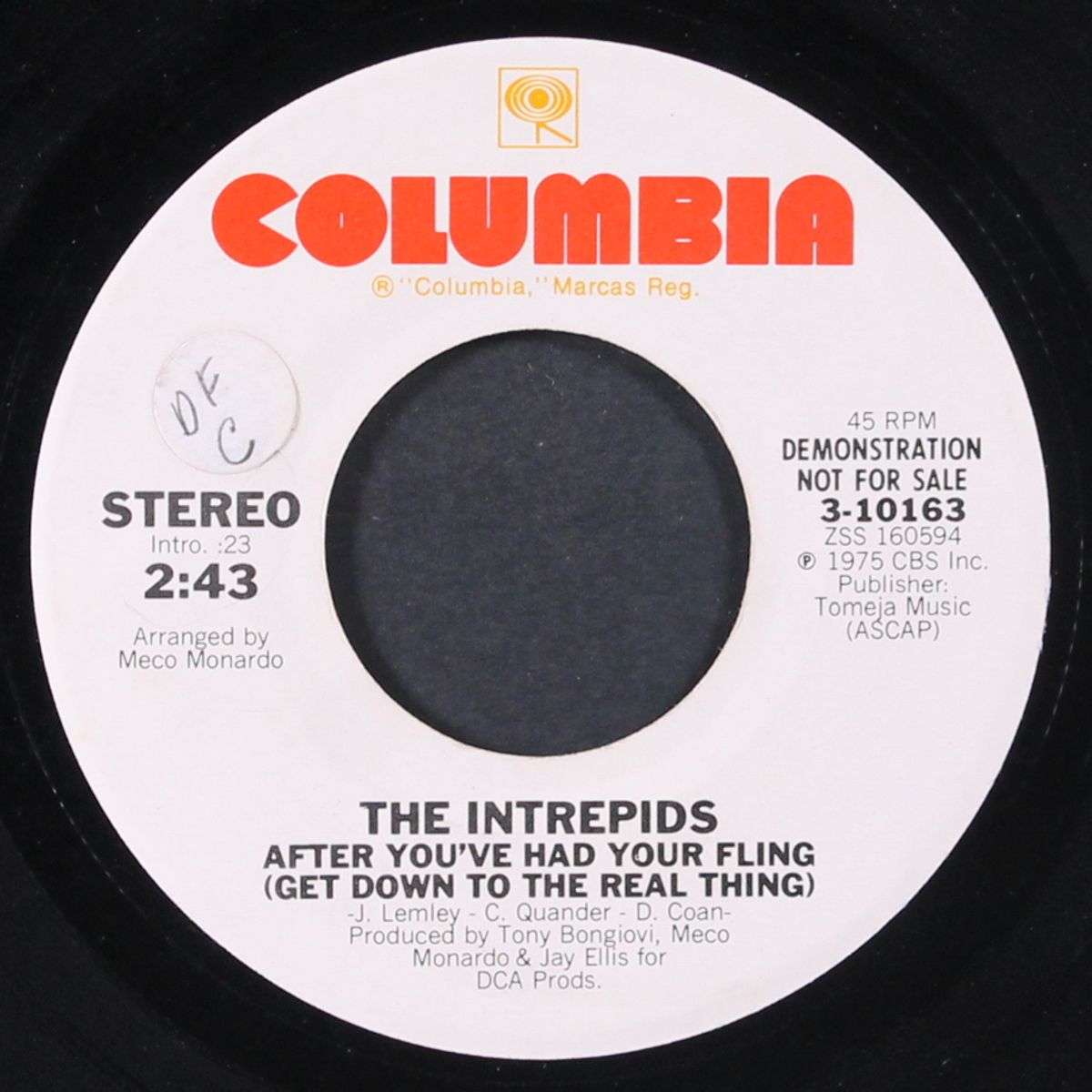 after you've had your fling / mono by INTREPIDS