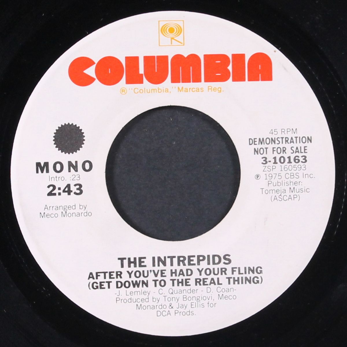after you've had your fling / mono by INTREPIDS