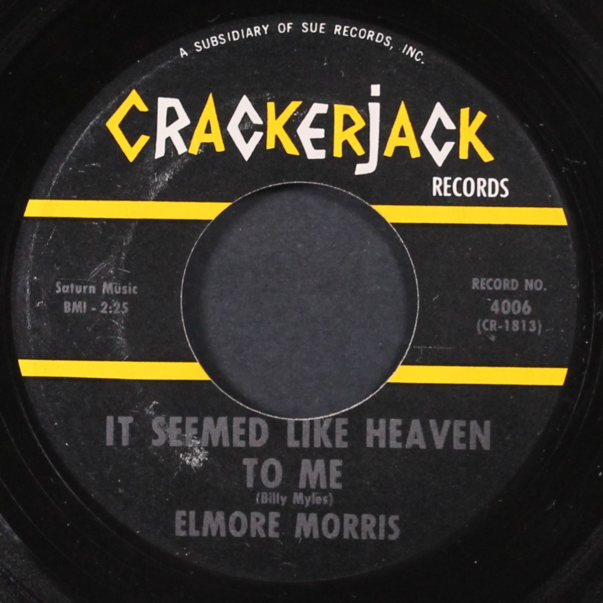 it seemed like heaven to me / before i turned my back on you by ELMORE MORRIS