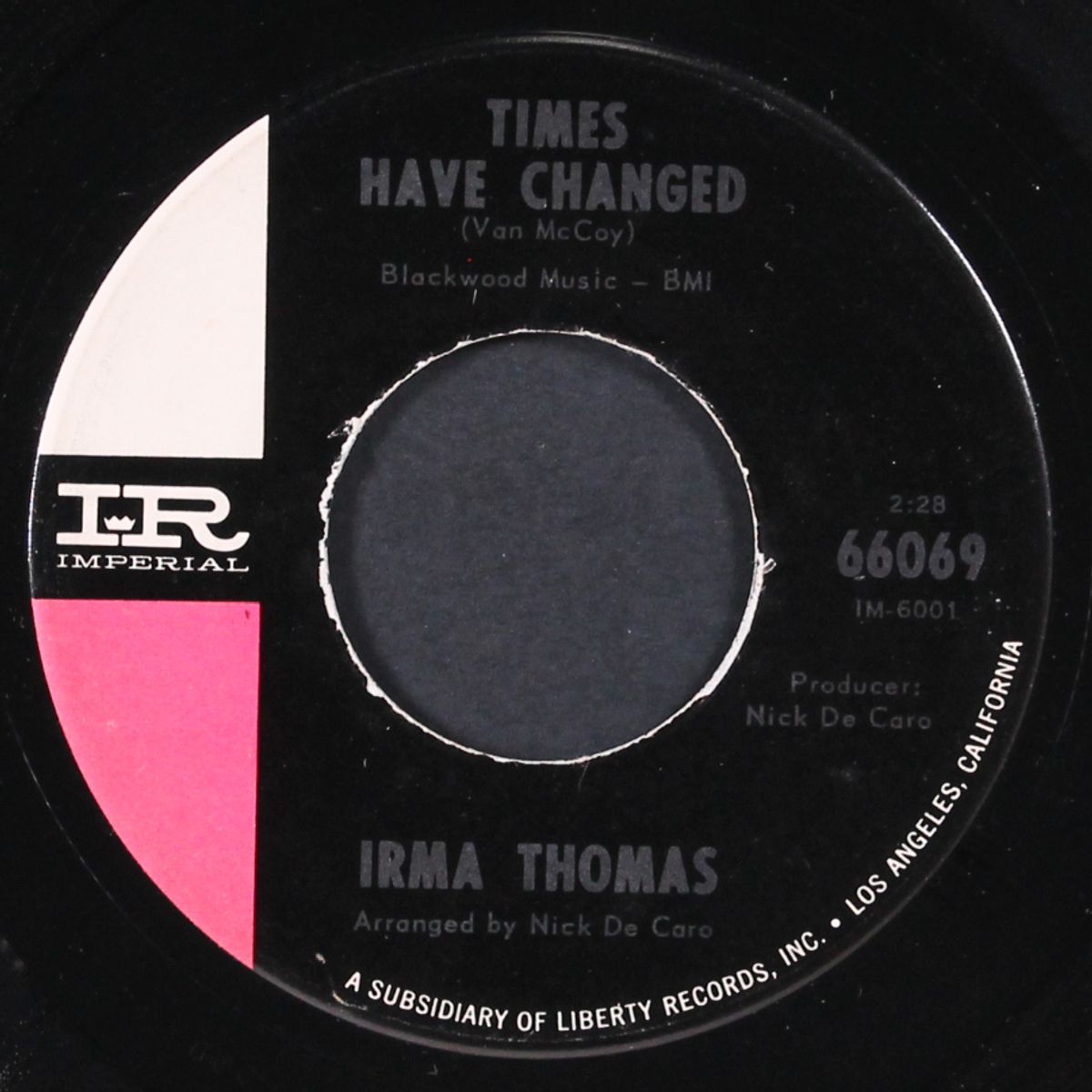 moments to remember / times have changed by IRMA THOMAS
