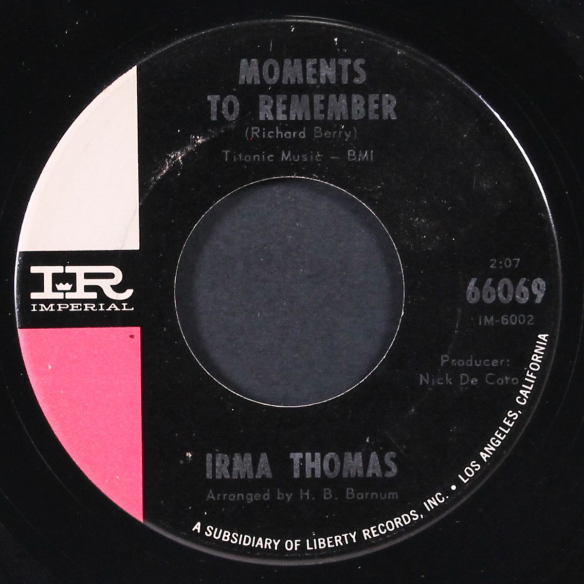 moments to remember / times have changed by IRMA THOMAS