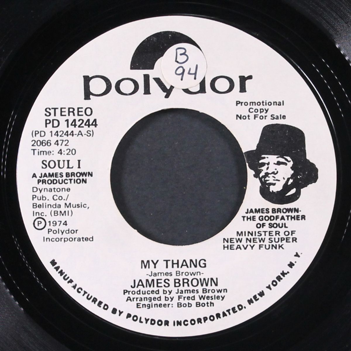 my thang / short by JAMES BROWN