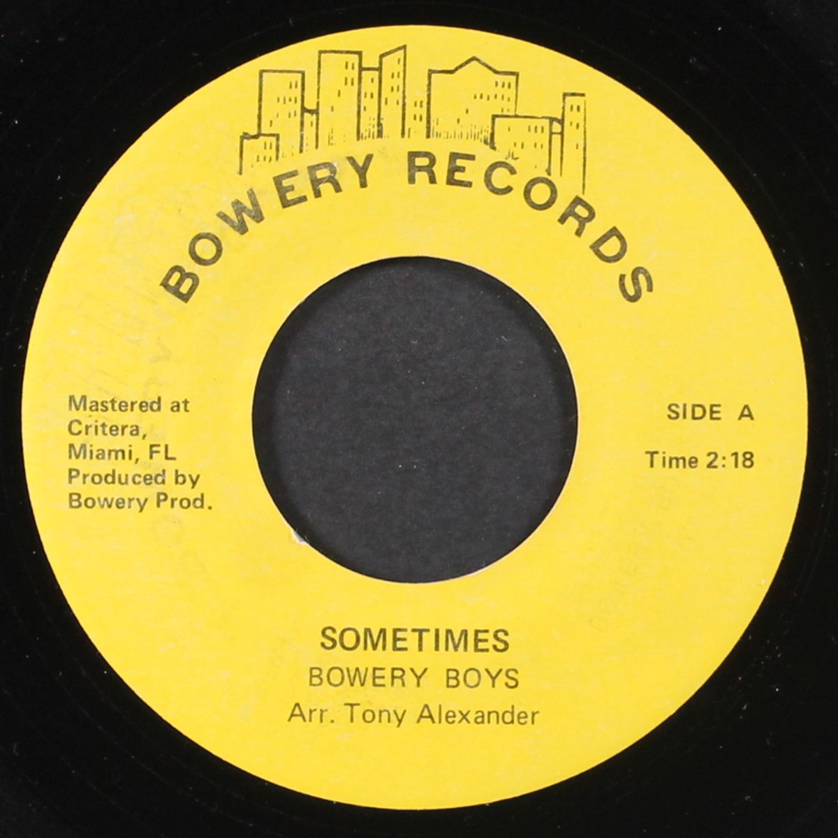 sometimes / theme from peter gunn by BOWERY BOYS
