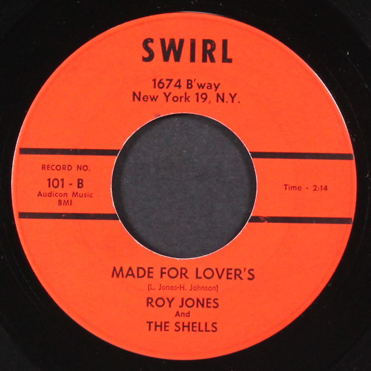 satisfied / made for lover's by ROY JONES & SHELLS