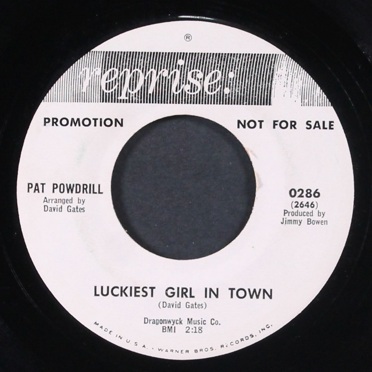 luckiest girl in town by PAT POWDRILL