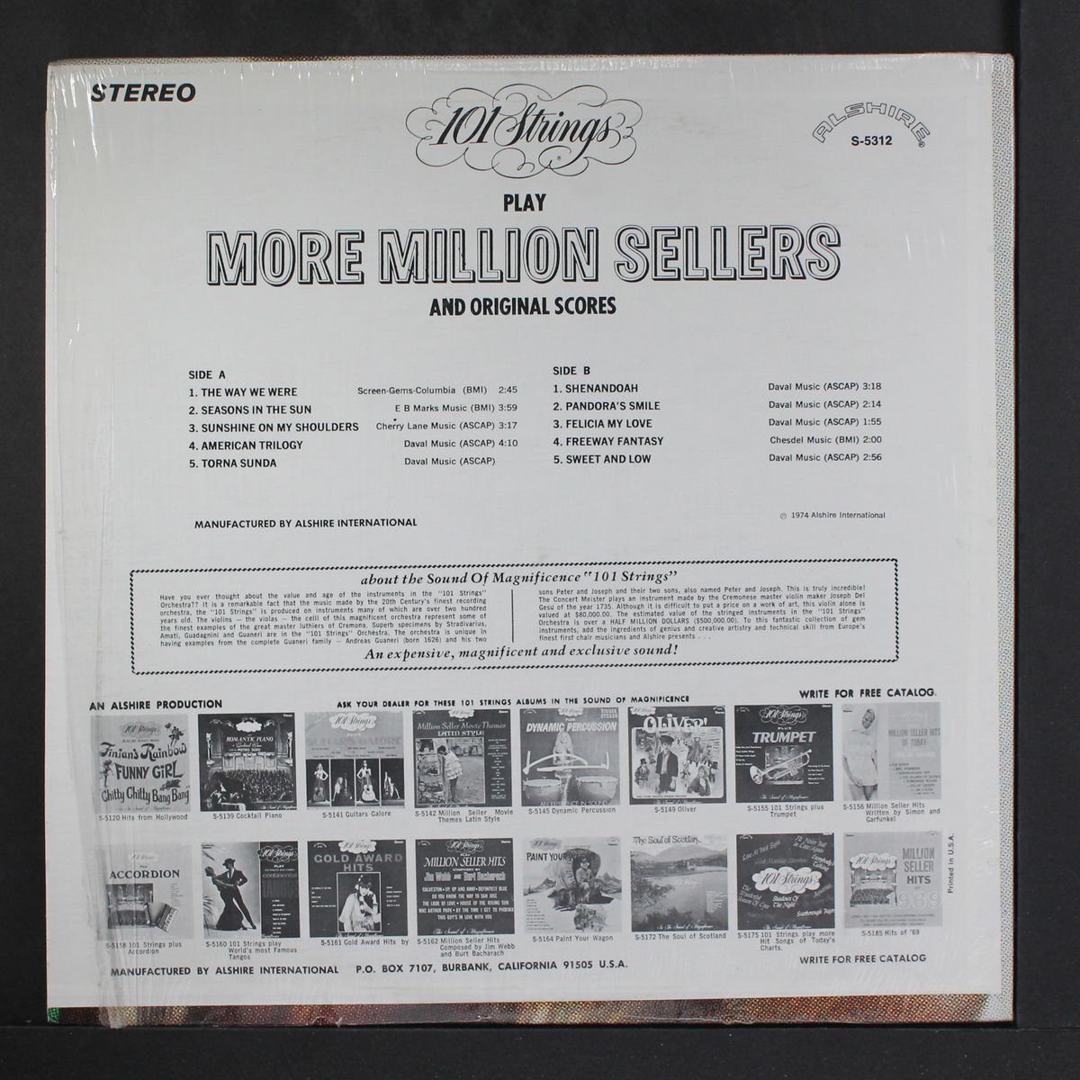 more million sellers by 101 STRINGS