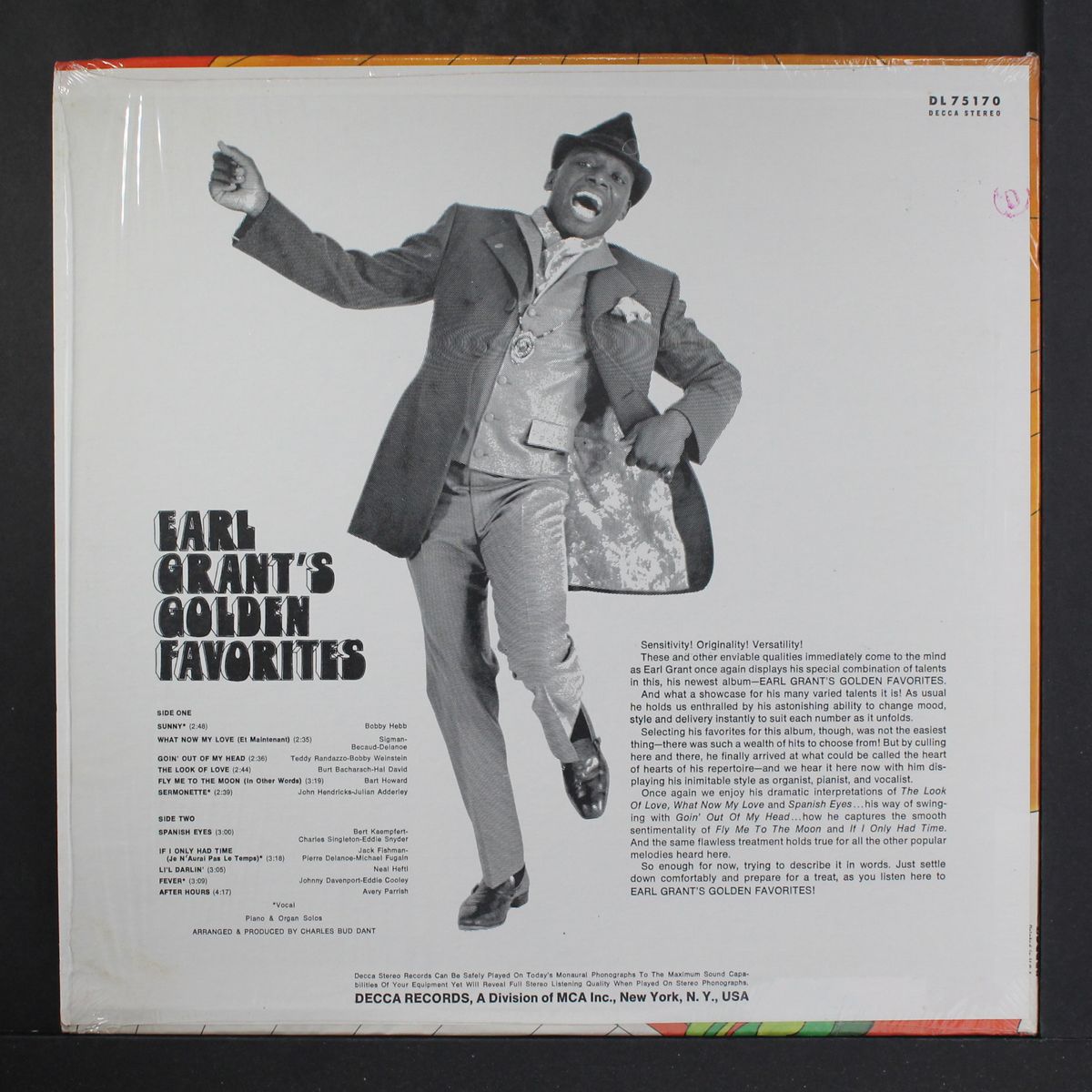 golden favorites by EARL GRANT