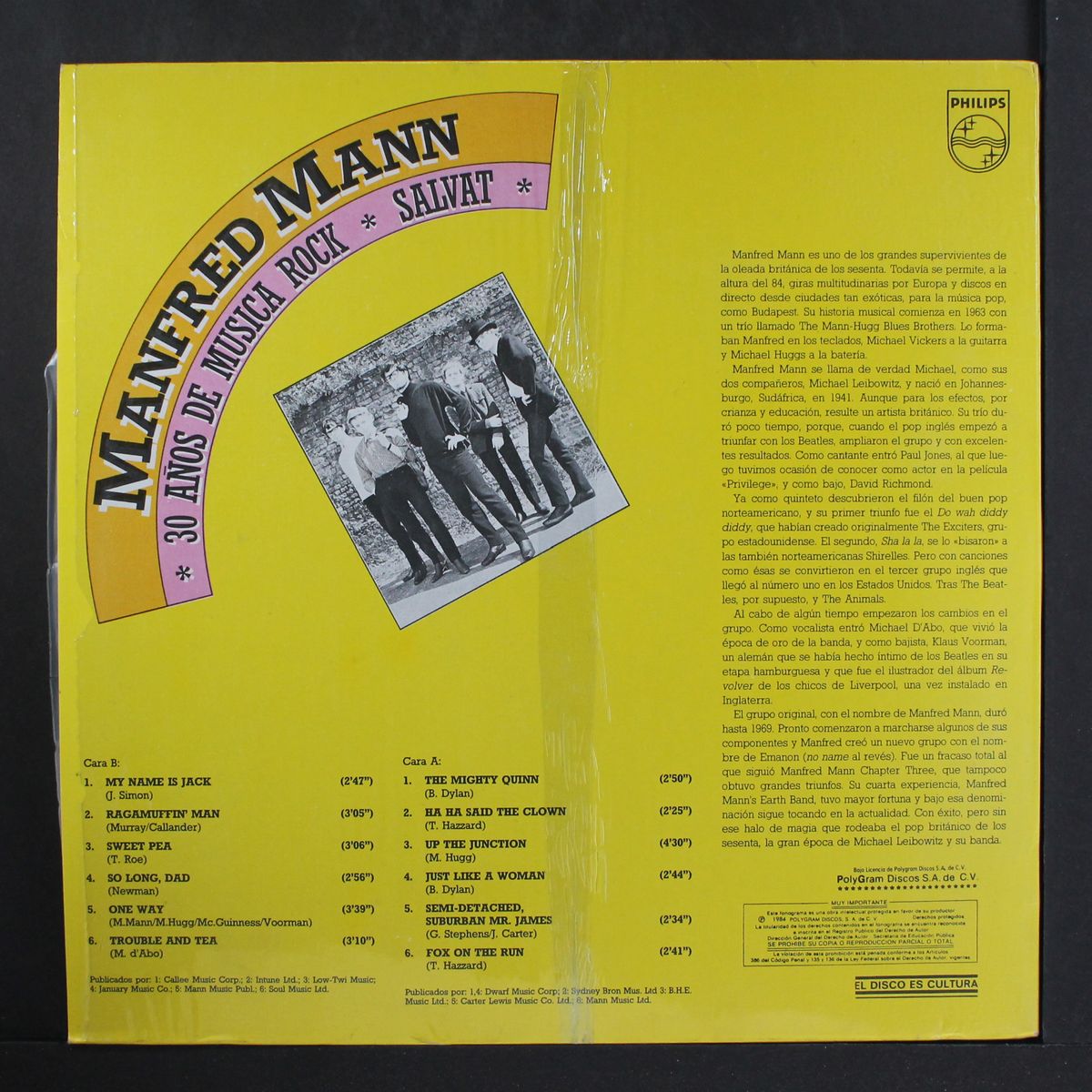 30 anos de musica rock, salvat by MANFRED MANN