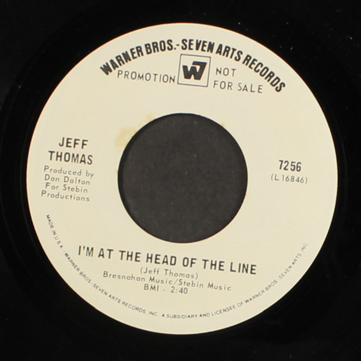 straight aero / i'm at the head of the line by JEFF THOMAS