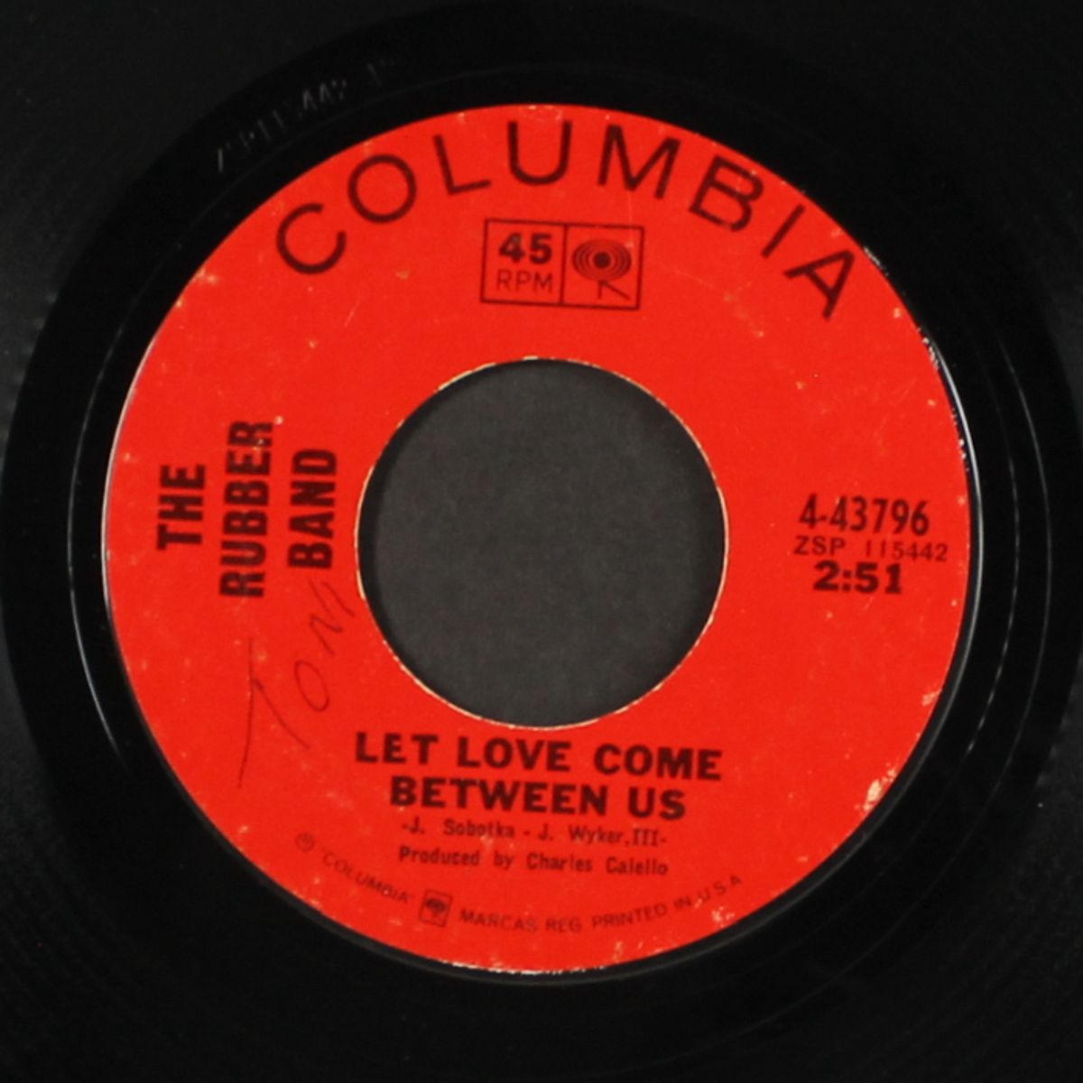 let love come between us by RUBBER BAND