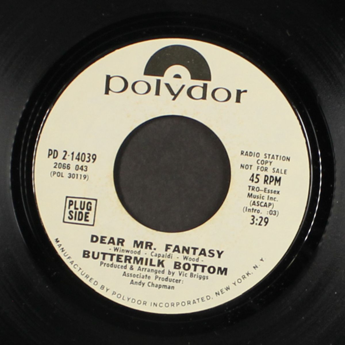 dear mr. fantasy / tinker taylor by BUTTERMILK BOTTOM