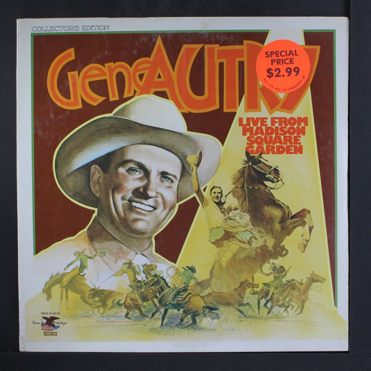 live from madison square garden by GENE AUTRY