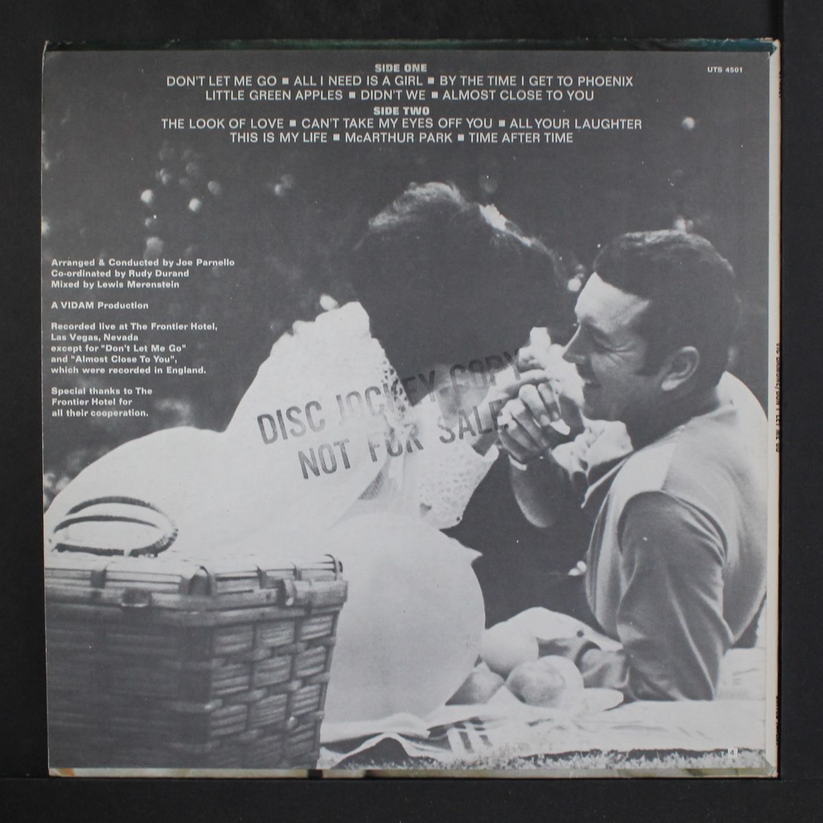 don't let me go by VIC DAMONE