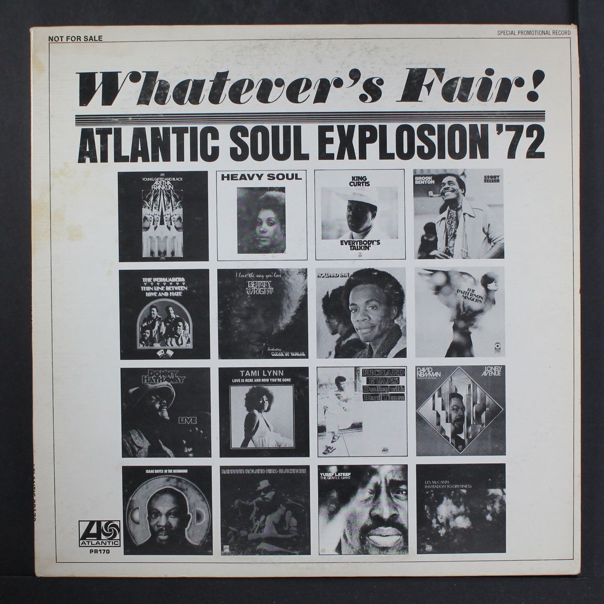 whatever's fair! atlantic soul explosion '72 by VARIOUS