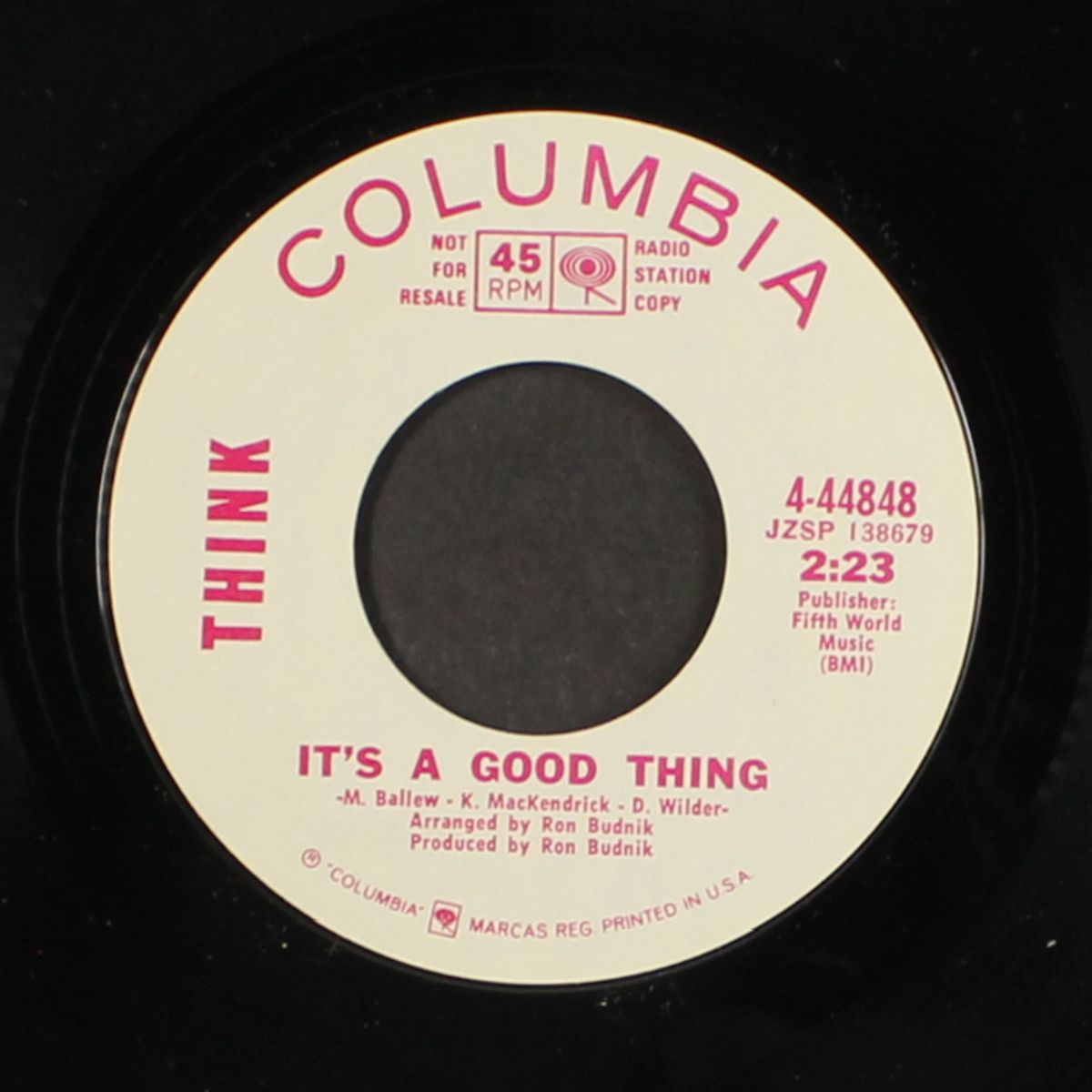 california (is getting so heavy) / it's a good thing by THINK