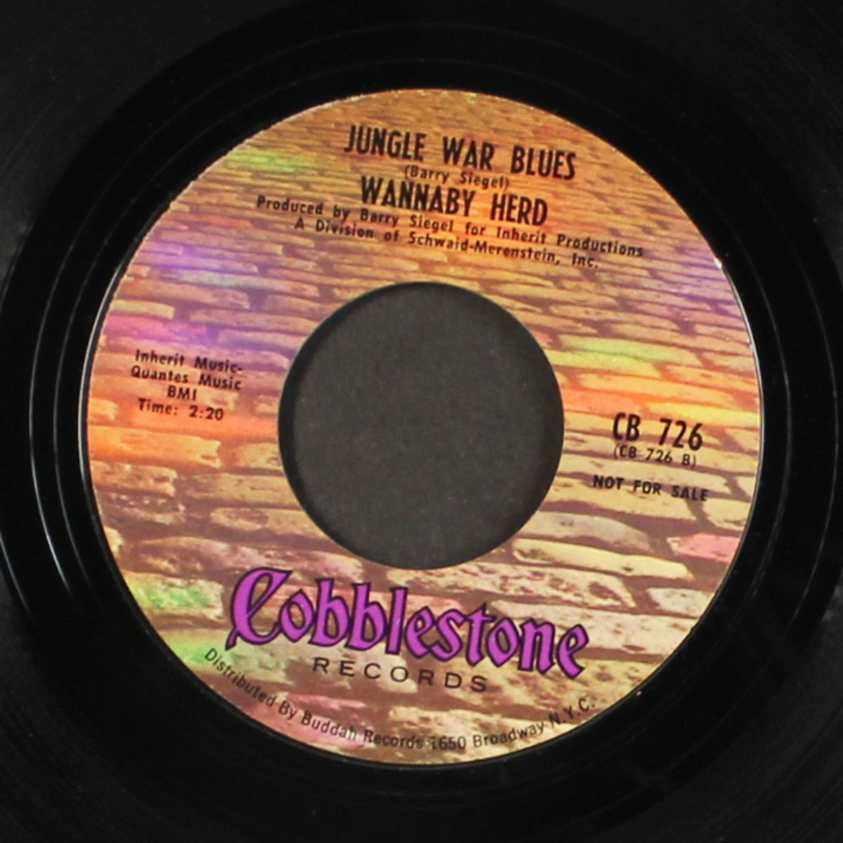 jungle war blues / everybodys on strike by WANNABY HERD