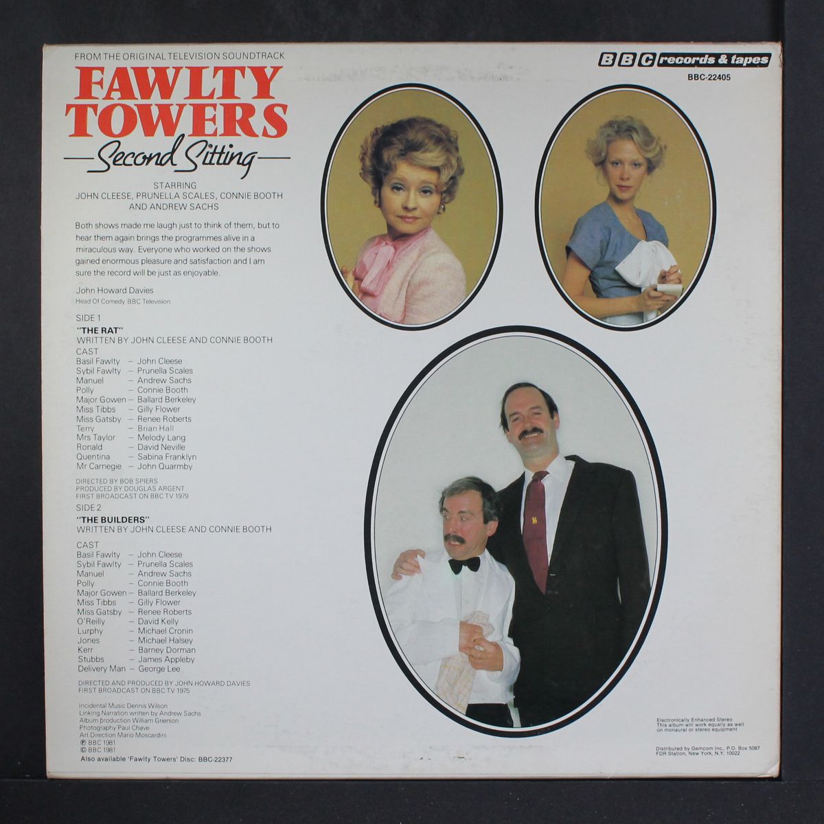 fawlty towers - second sitting by TV CAST