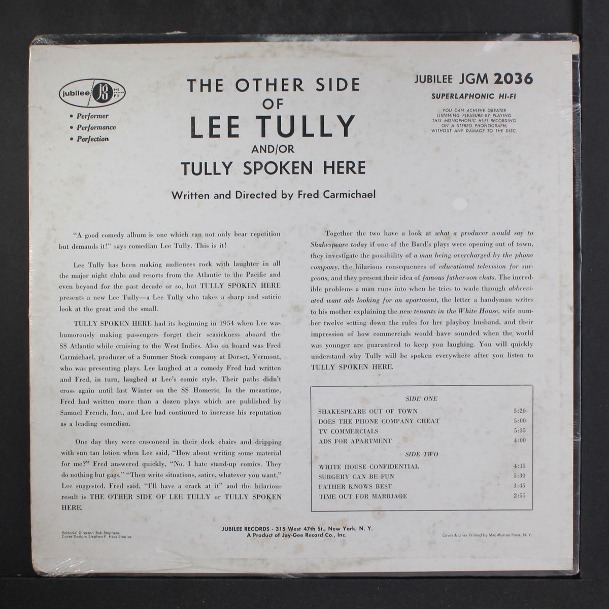 the other side of by LEE TULLY