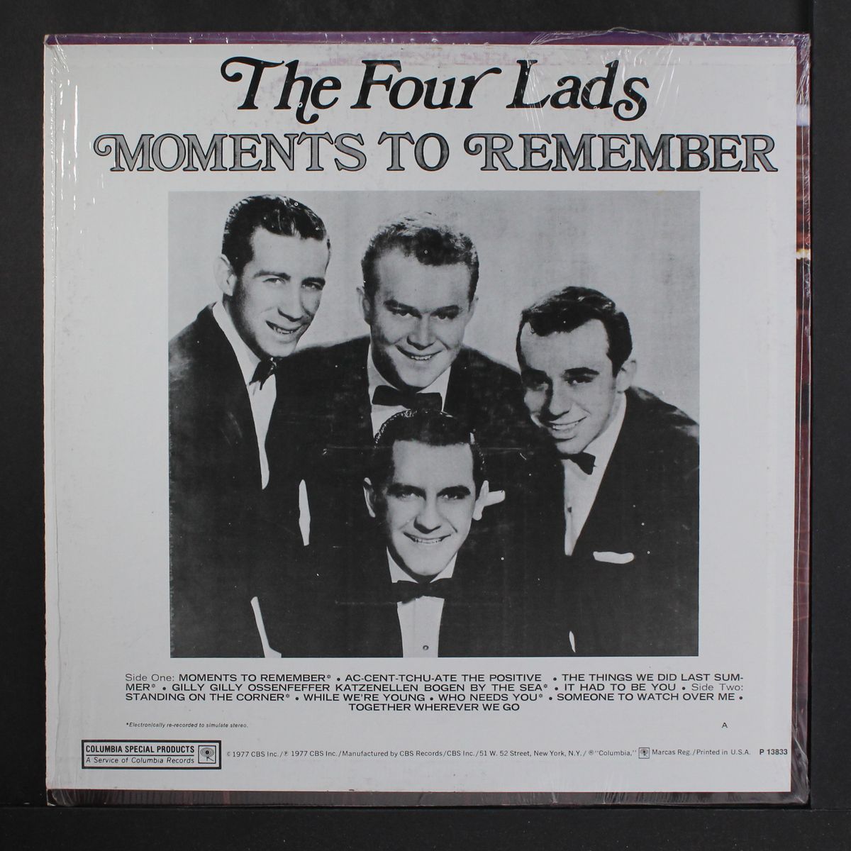 moments to remember by FOUR LADS