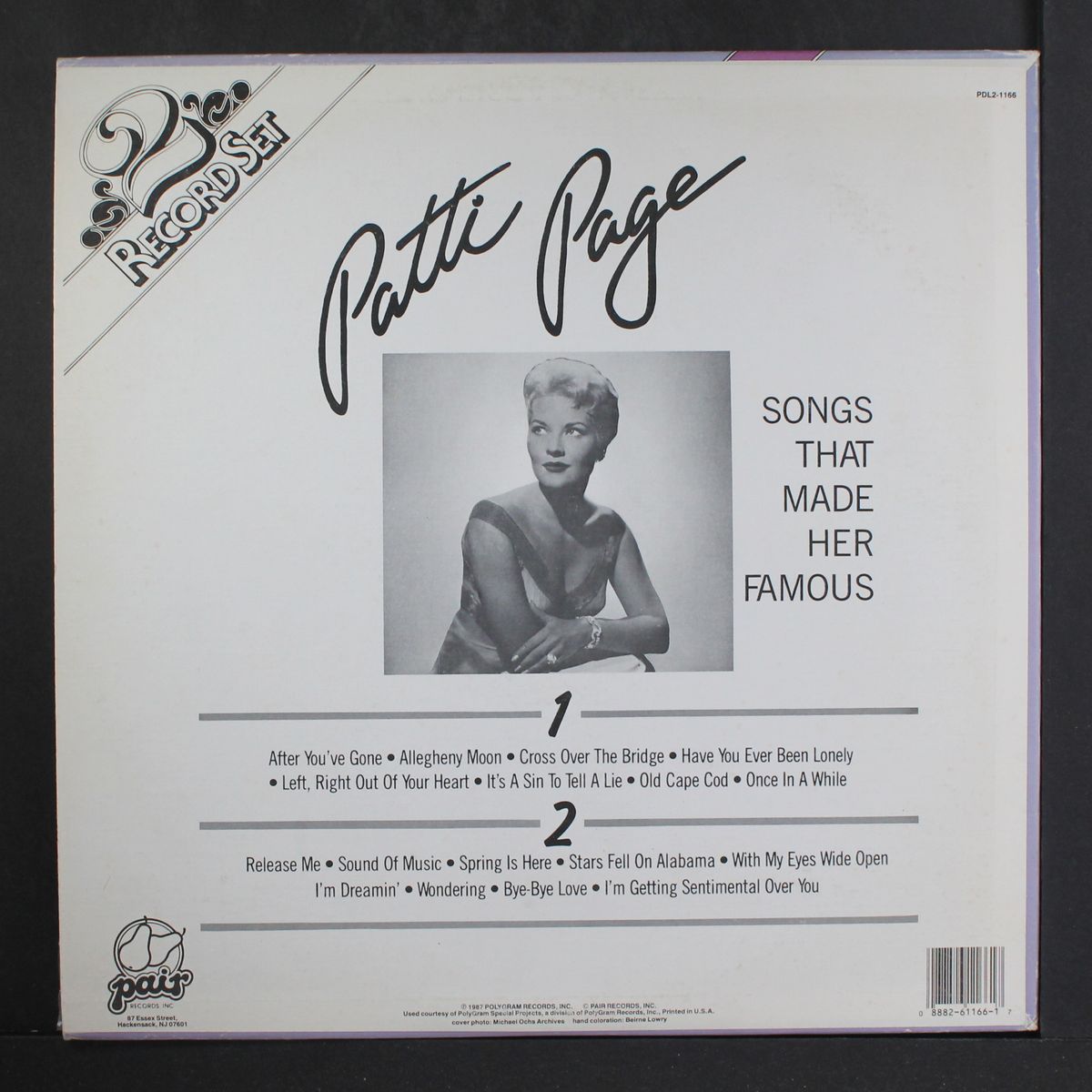 songs that made her famous by PATTI PAGE