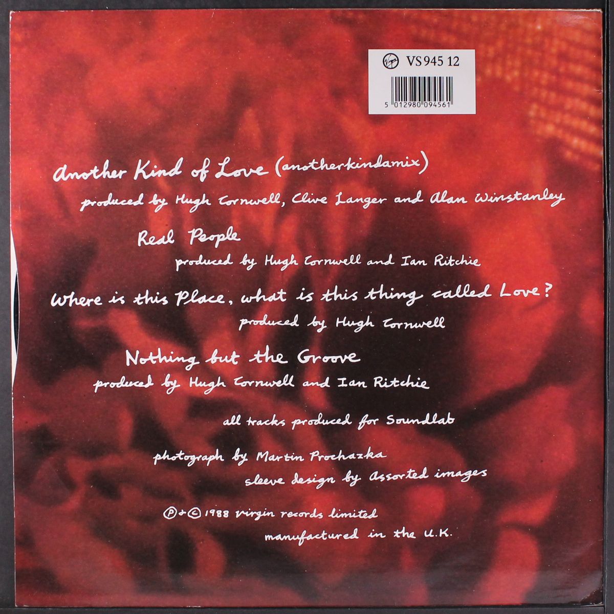 another kind of love + 3 by HUGH CORNWELL