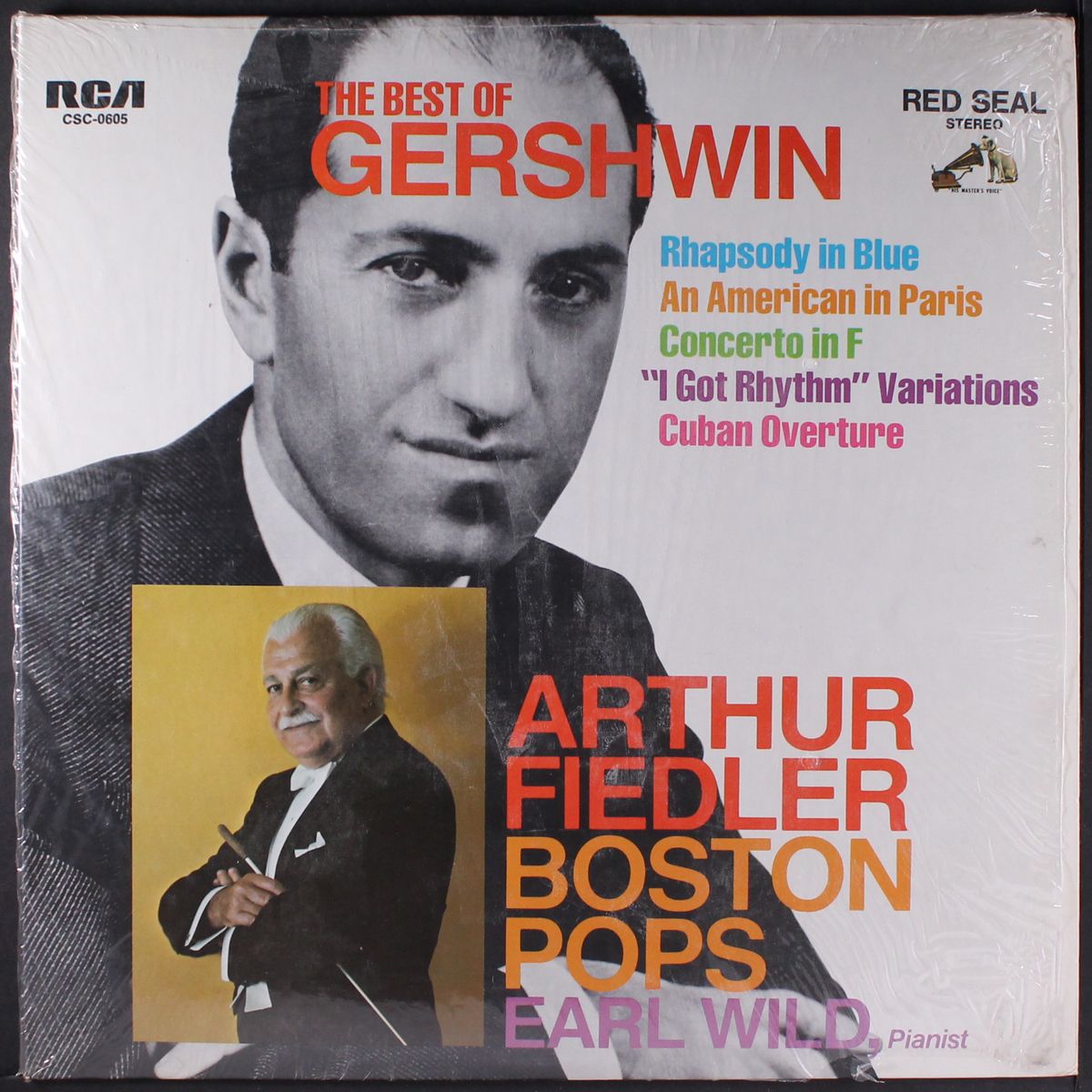 the best of gershwin by ARTHUR FIEDLER
