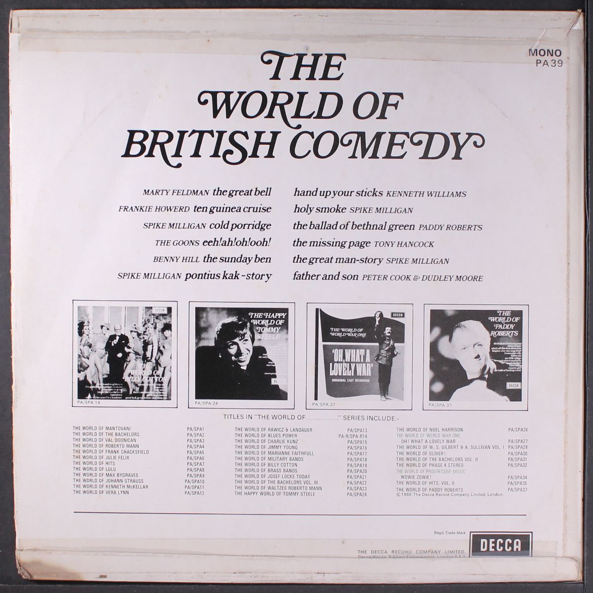the world of british comedy by VARIOUS