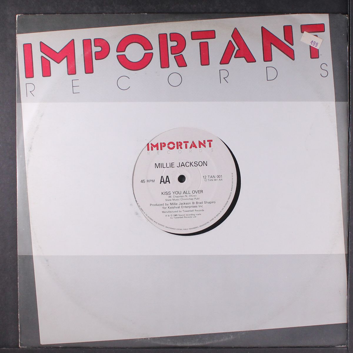 it's gonna take some time this time / kiss you all over by MILLIE JACKSON