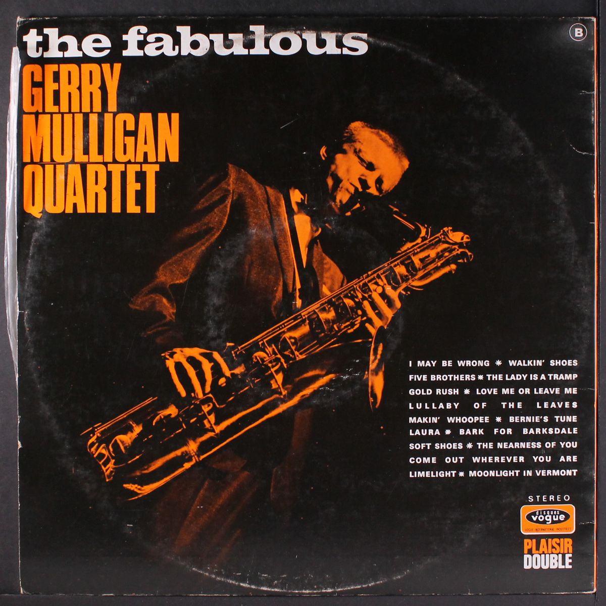 the fabulous gerry mulligan quartet by GERRY MULLIGAN