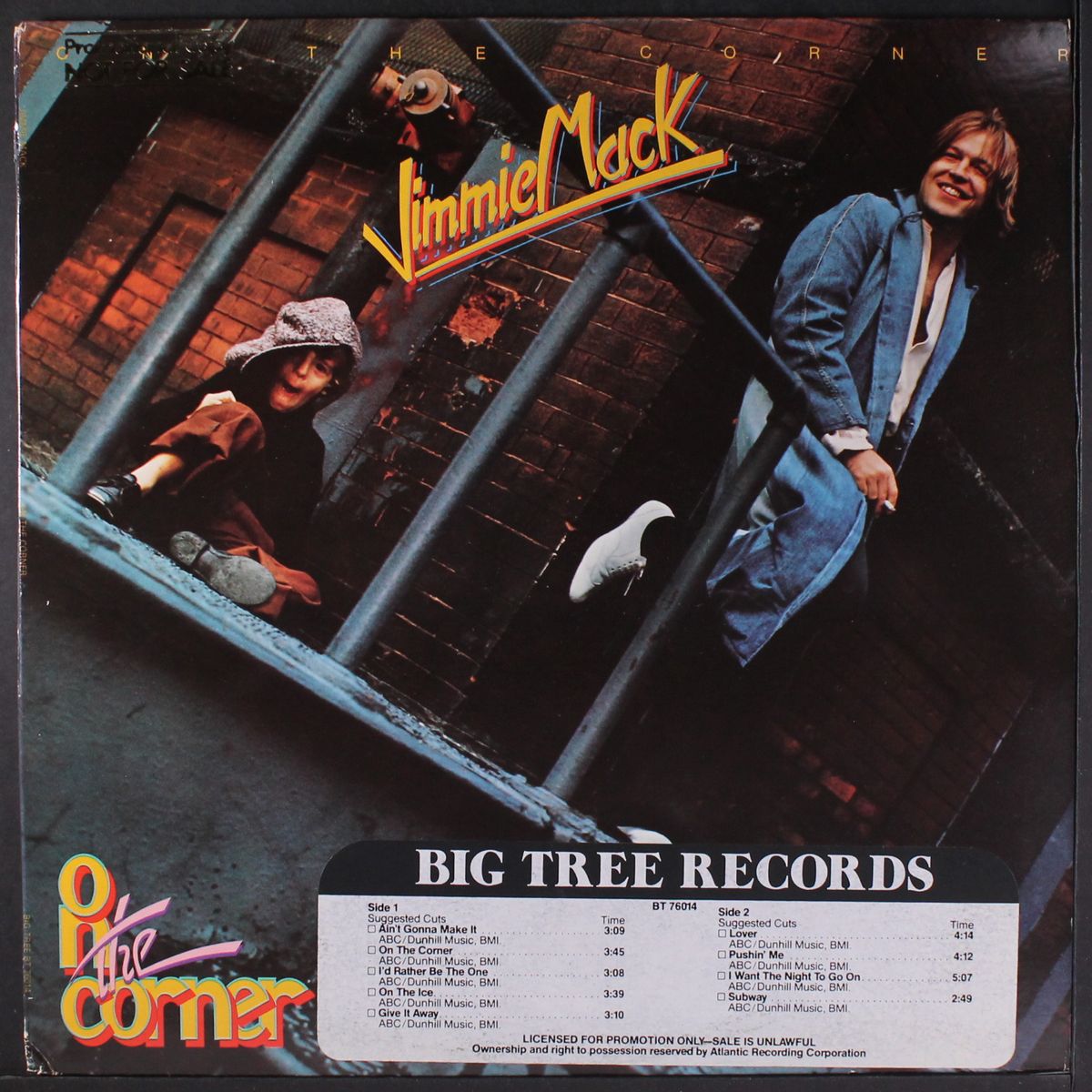 on the corner by JIMMIE MACK