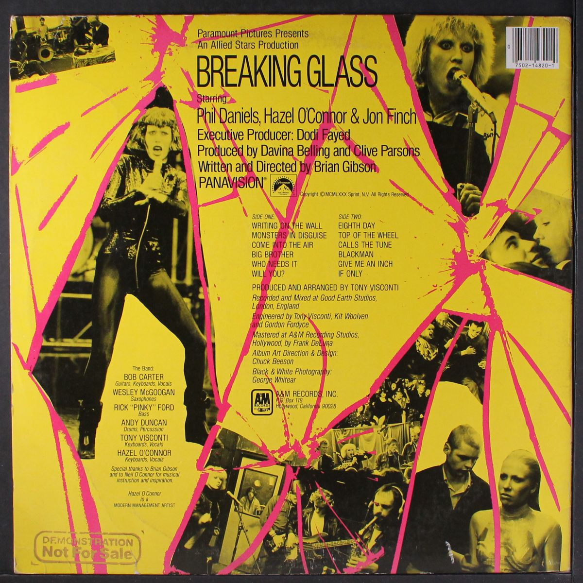 breaking glass by HAZEL O'CONNOR