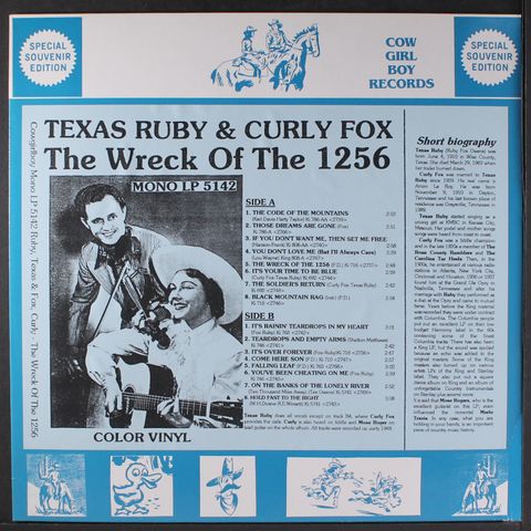 TEXAS RUBY & CURLY FOX