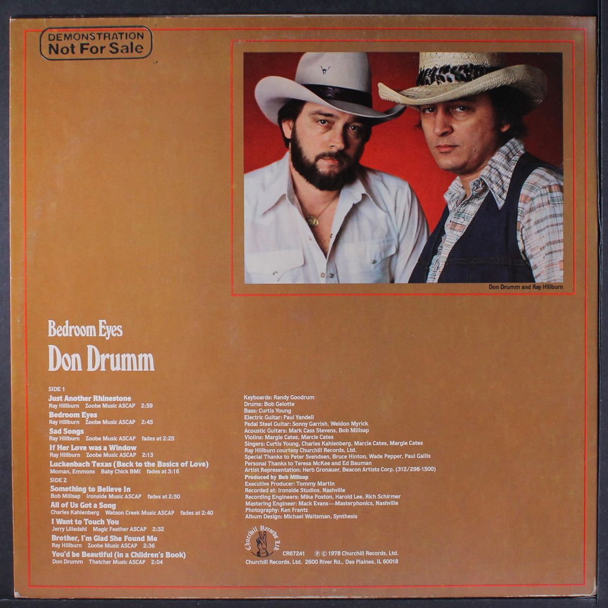 bedroom eyes by DON DRUMM