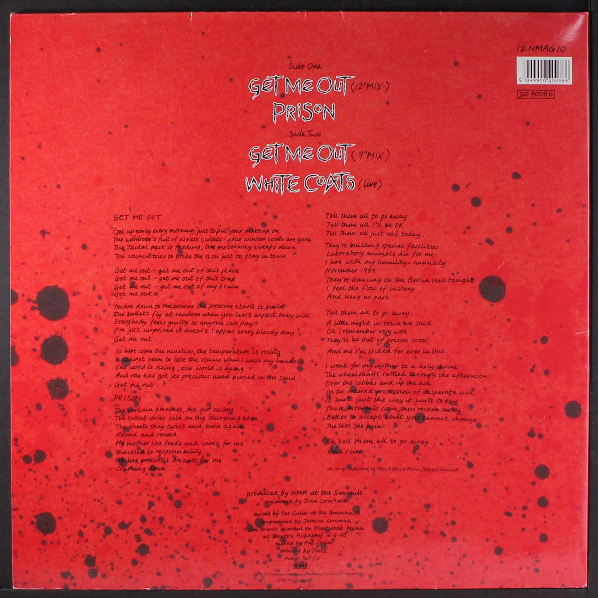 get me out by NEW MODEL ARMY