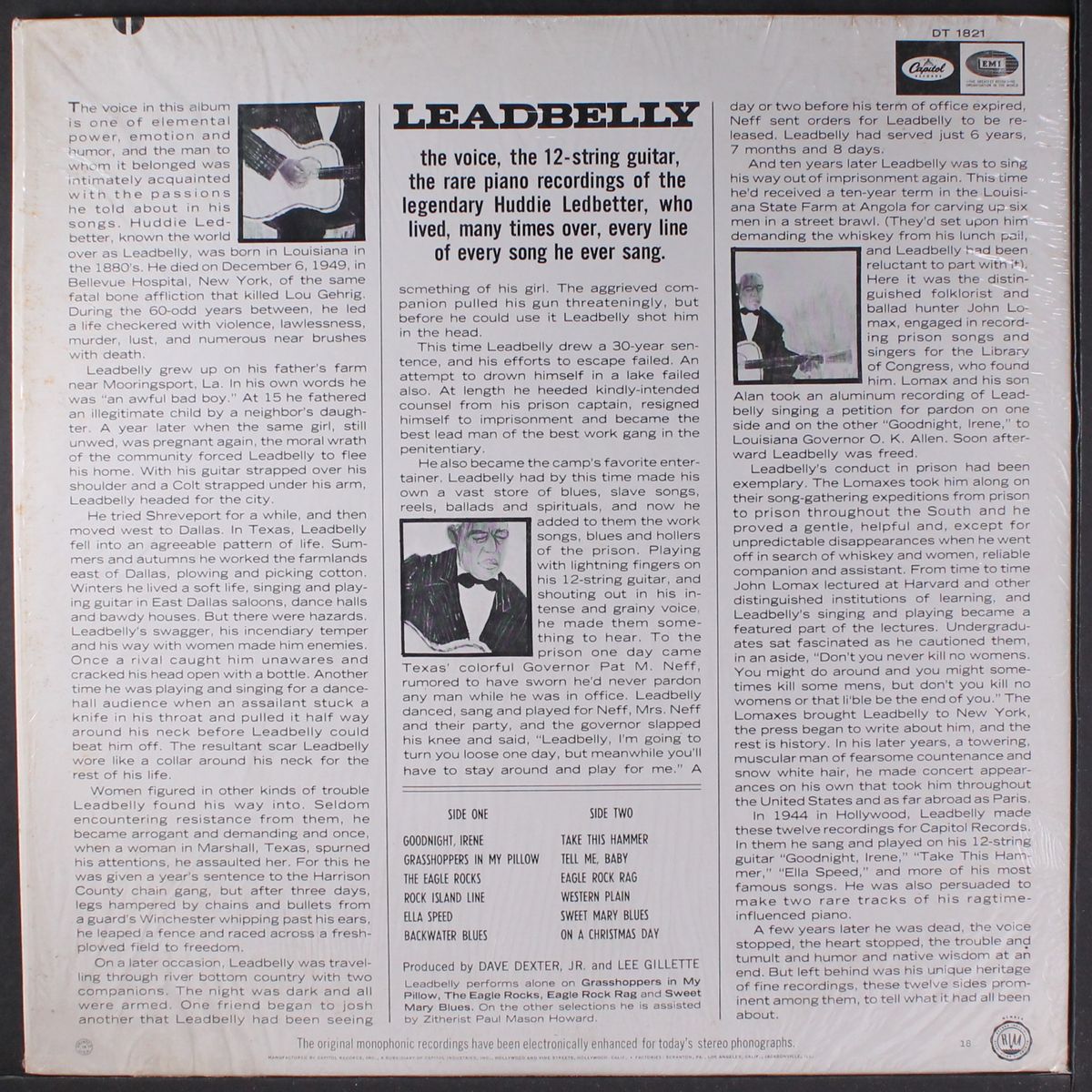 leadbelly by LEADBELLY