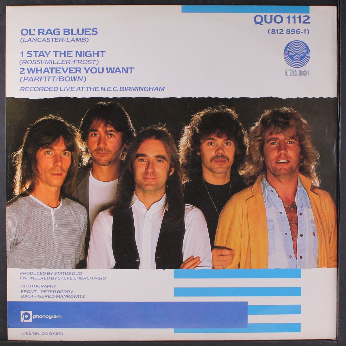 ol' rag blues by STATUS QUO