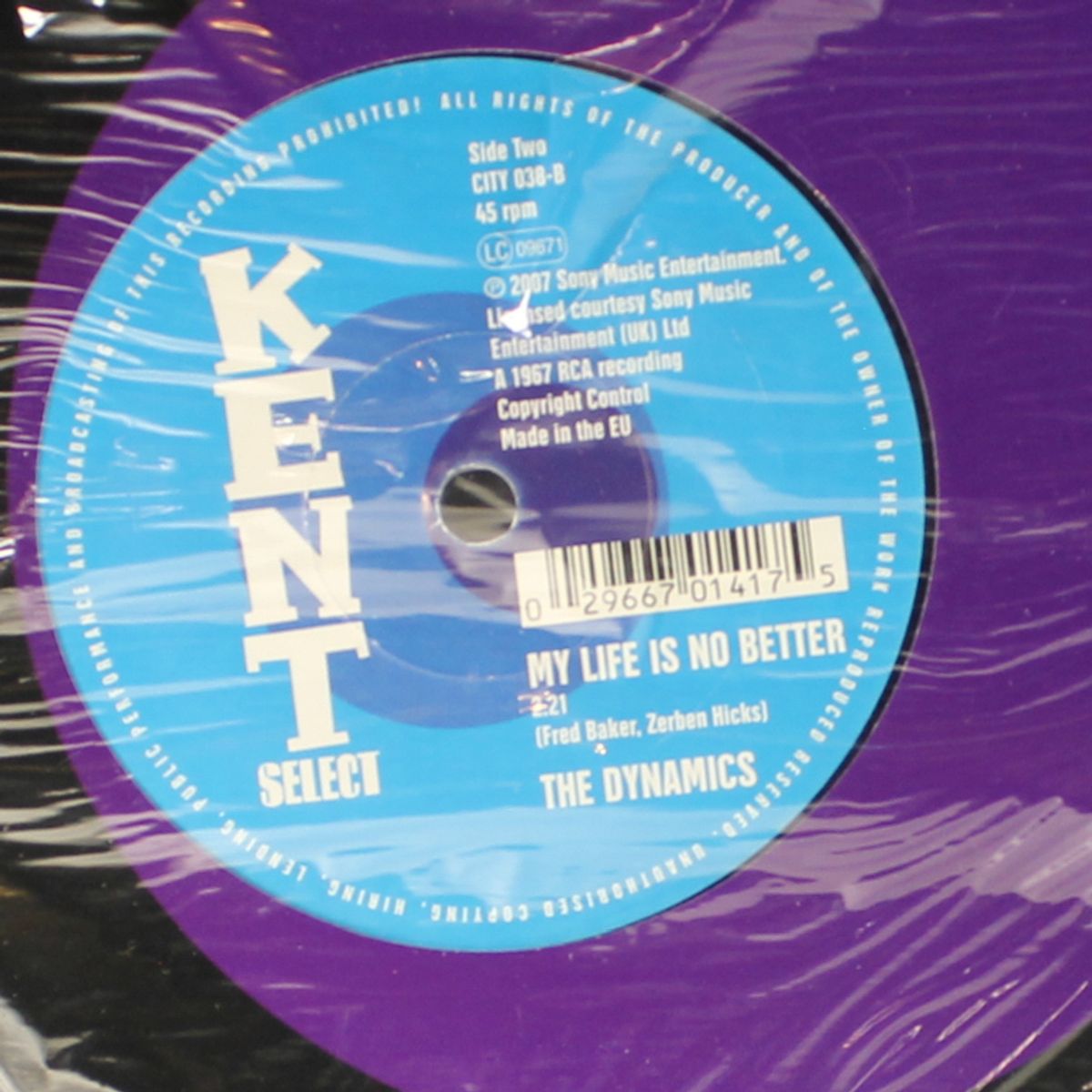 you'd better get hip girl / my life is no better by KENNY CARTER / DYNAMICS