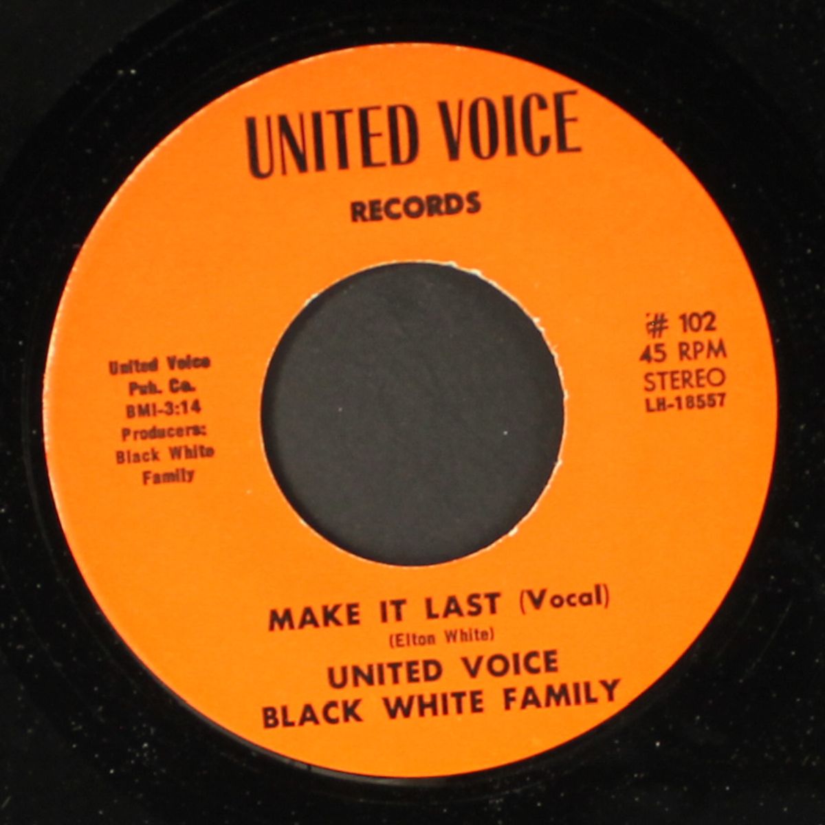 make it last by UNITED VOICE BLACK WHITE FAMILY